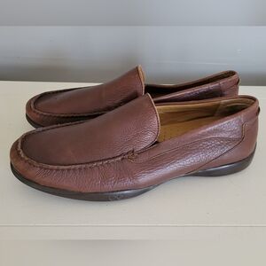Nunn Bush Brown Leather Loafers